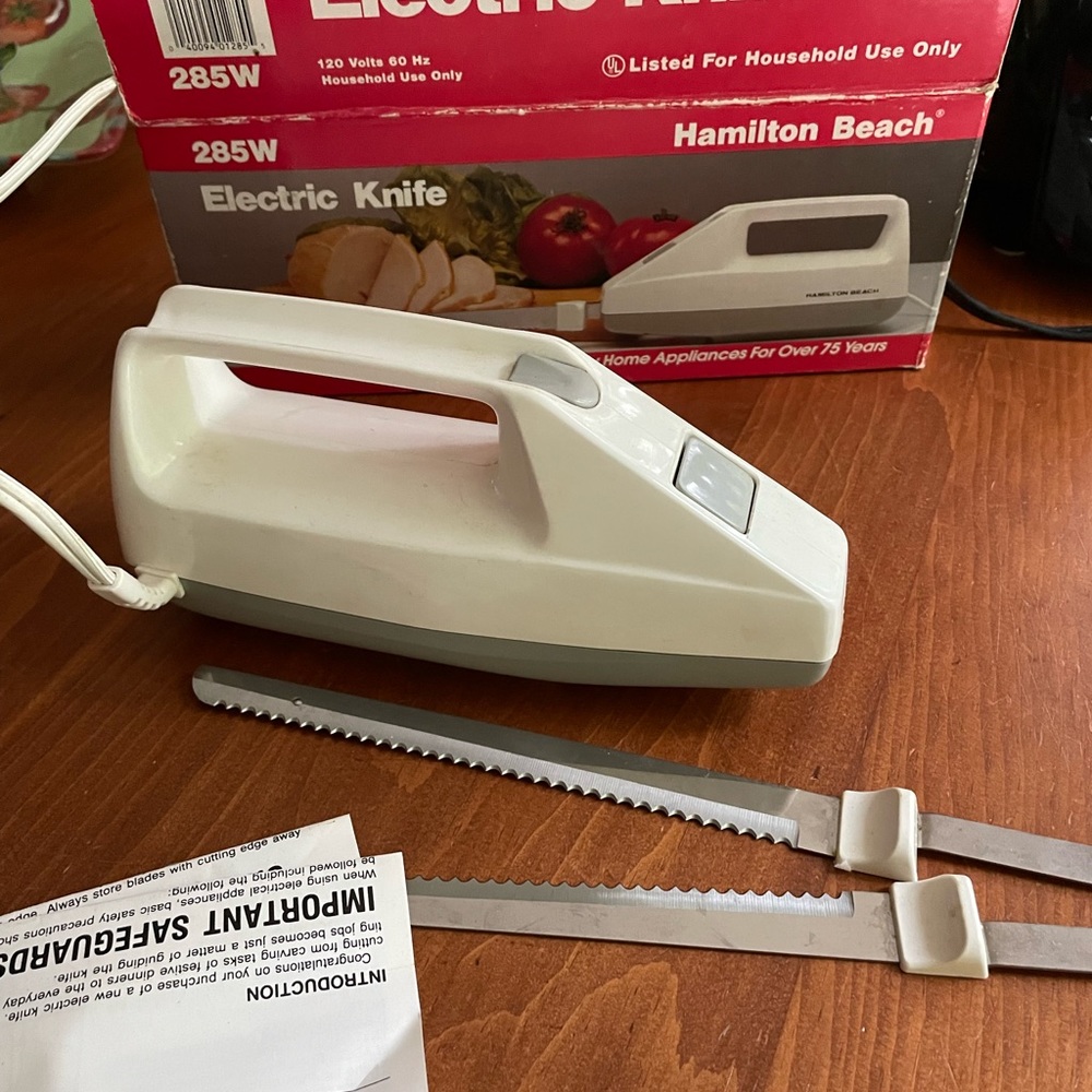 Hamilton Beach Electric Knife Model 285W